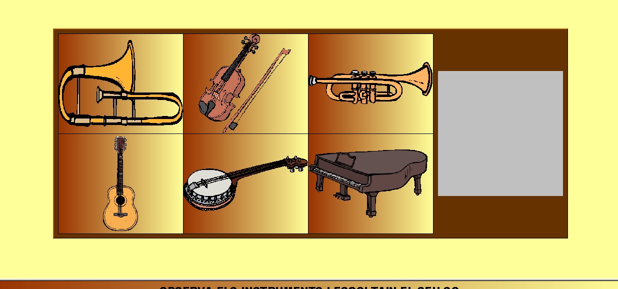 Els instruments musicals | Recurso educativo 33469