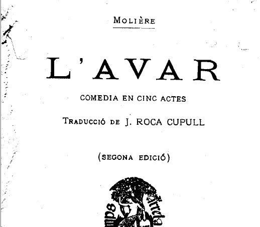 L'avar, Molière. | Recurso educativo 34193