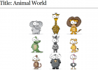 Webquest: Animal world | Recurso educativo 34441