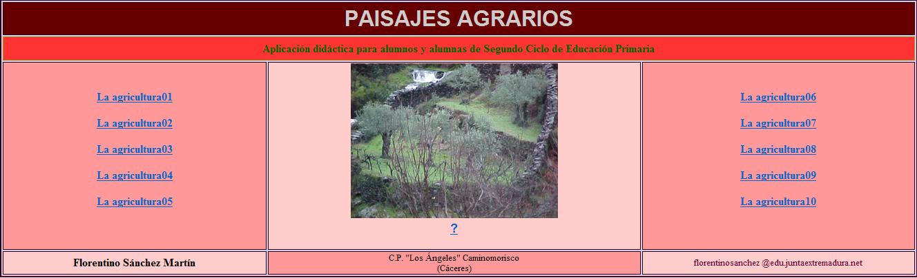 Paisajes agrarios | Recurso educativo 34645