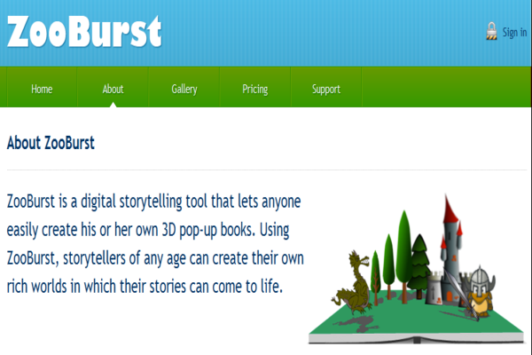 Website: ZooBurst | Recurso educativo 35292