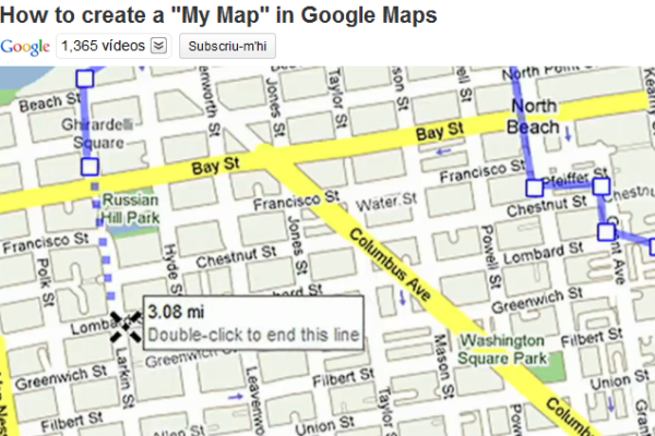 Video: How to create a 'My Map' in Google Maps | Recurso educativo 35390