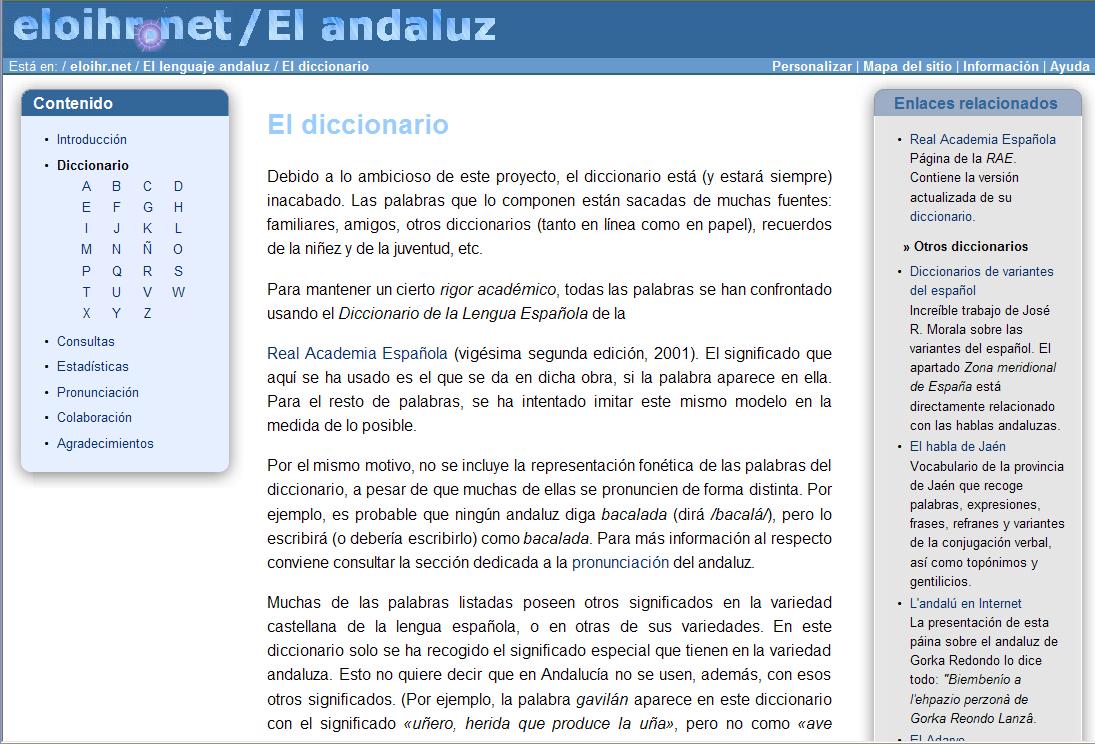 El lenguaje andaluz | Recurso educativo 35575