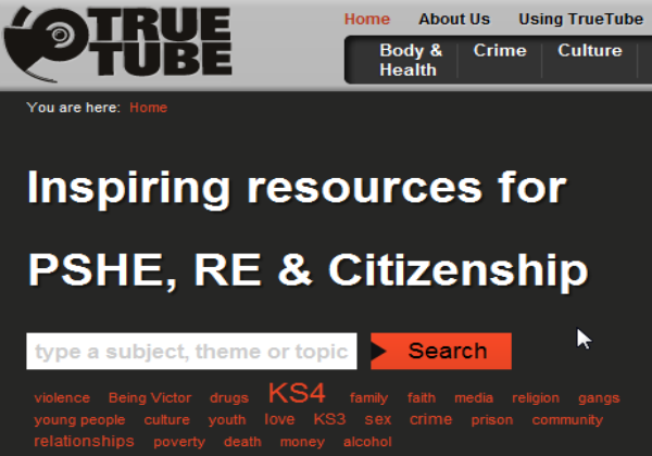 Website: TrueTube | Recurso educativo 37654