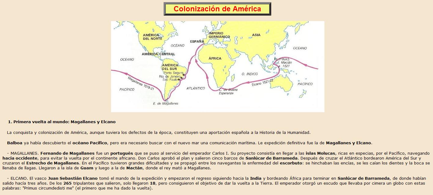 Colonización de América | Recurso educativo 37706