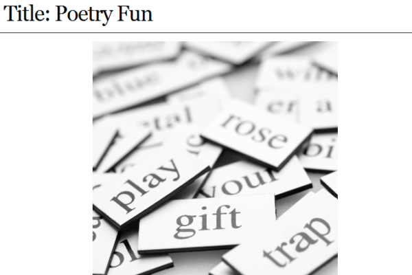 Webquest: Poetry fun | Recurso educativo 37764