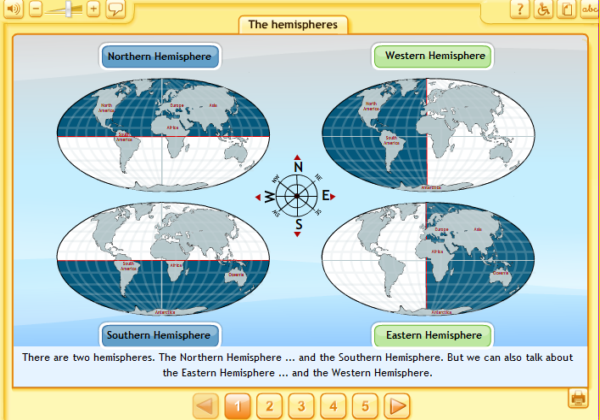 The hemispheres | Recurso educativo 38647