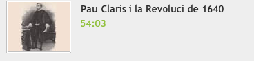 Pau Claris i la Revolució de 1640 | Recurso educativo 38663