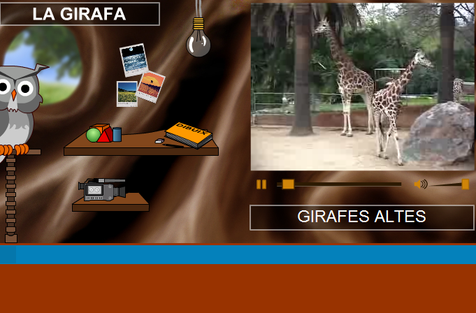El Món per un Forat: girafa | Recurso educativo 38792