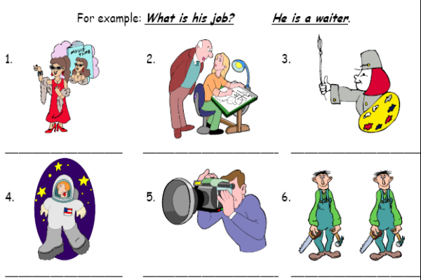 Jobs worksheet (2) | Recurso educativo 39904