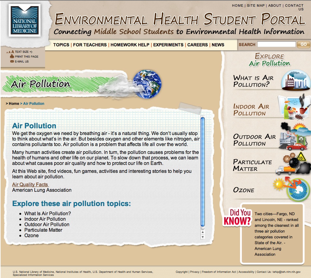 Air Pollution | Recurso educativo 40295