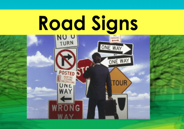 Road signs | Recurso educativo 41953