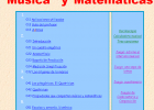 Música y Matemáticas | Recurso educativo 42239