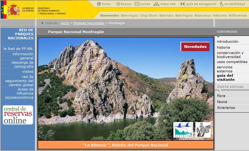 Parque Nacional Monfragüe | Recurso educativo 42895