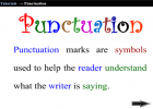 Punctuation | Recurso educativo 43084