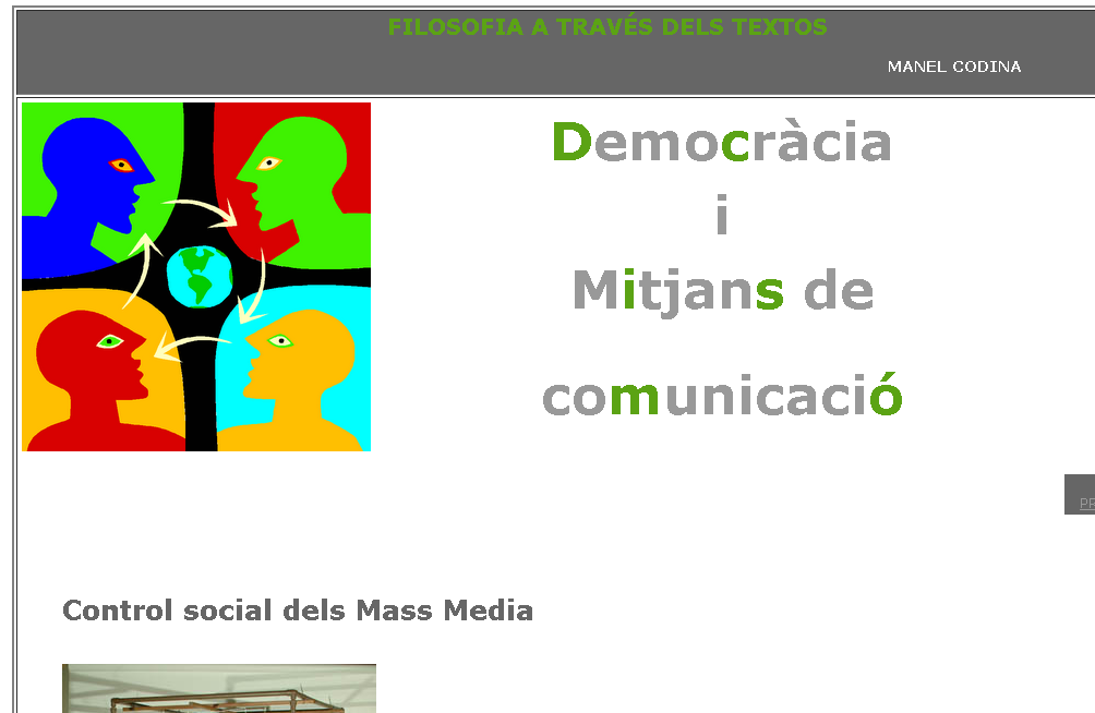 Democràcia i mitjans de comunicació | Recurso educativo 43360