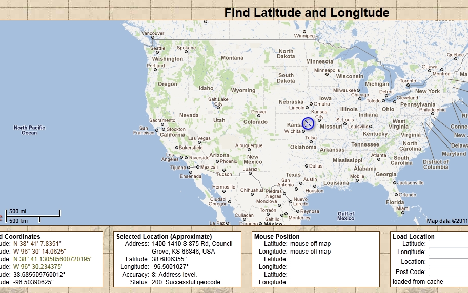 Find Latitude and Longitude | Recurso educativo 43976