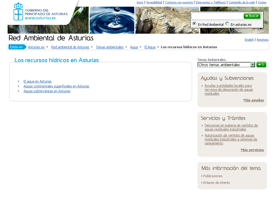 Los recursos hídricos en Asturias | Recurso educativo 44029