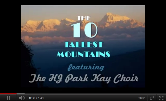 The Ten Tallest Mountains | Recurso educativo 44231