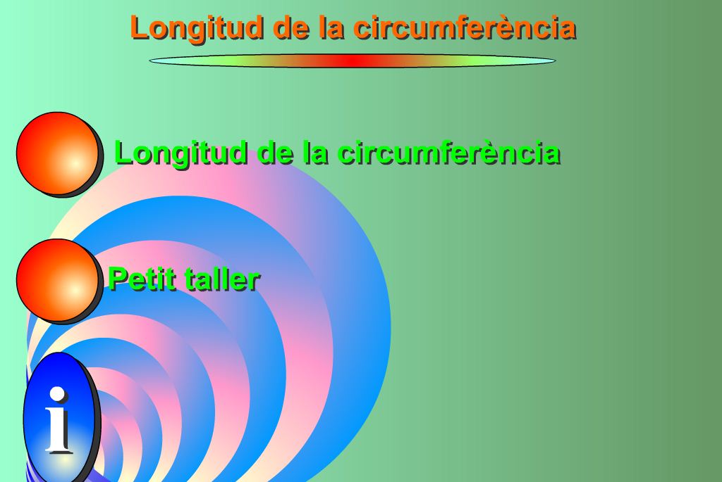 Longitud de la circumferència | Recurso educativo 44370