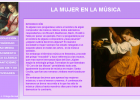 La mujer en la música | Recurso educativo 44445
