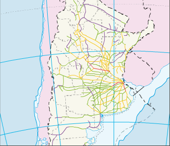 La red ferroviaria en la Argentina actual | Recurso educativo 45291
