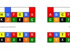 Plafó alfabètic amb codi de color | Recurso educativo 45489