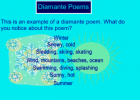 Diamante poems | Recurso educativo 46993