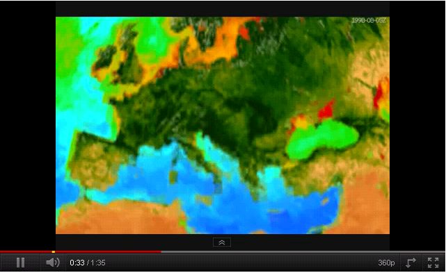 Climate Change in Europe from 1997 to 2003 | Recurso educativo 47810