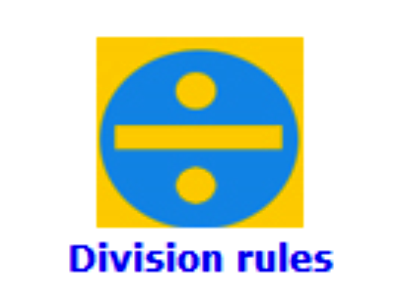 Division rules | Recurso educativo 48629