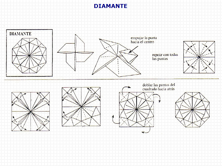 Origami: diamante | Recurso educativo 49546