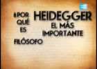 Heidegger: Ser y tiempo | Recurso educativo 50885