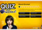 Quiz Your Noodle: Mount Everest | Recurso educativo 55946