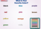 What is your favourite colour? | Recurso educativo 55995