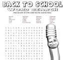 Back to school word search | Recurso educativo 57990