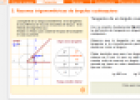 5. Razones de ángulos cualesquiera: Tangente de un ángulo cualquiera | Recurso educativo 58240