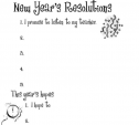New year's resolutions | Recurso educativo 58449