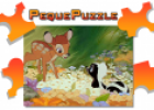 Puzzles: Bambi y Flor | Recurso educativo 60652
