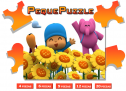 Puzzles: Pocoyó y amigos entre girasoles | Recurso educativo 61173