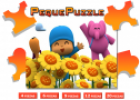 Puzzles: Pocoyó y amigos entre girasoles | Recurso educativo 61173