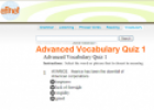Advanced vocabulary quiz | Recurso educativo 61223