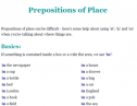 Prepositions of place | Recurso educativo 61944