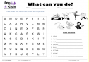 What can you do? | Recurso educativo 12594