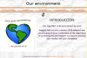 Webquest: Our environment | Recurso educativo 13161