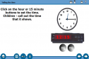 Telling the time | Recurso educativo 18699
