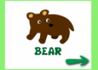 Animals in the forest (flashcards) | Recurso educativo 21439