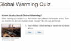 Global warming (quiz) | Recurso educativo 23095