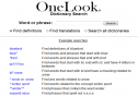 Dictionary: OneLook | Recurso educativo 24093