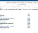 Cuestionarios test economía y organización de empresas | Recurso educativo 24676