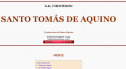 Santo Tomás de Aquino | Recurso educativo 28290